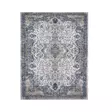 100% Puuvillamatto 120x180 cm - Konepestävä, Antibakteerinen, Liukumaton PVC-pohja, Kermainen Harmaa Beige - Suuret ja keskikokoiset matot - 8683742635499 - 10