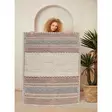 100% Puuvillamatto 50x80 cm - Antibakteerinen, Konepestävä, Liukumaton PVC-pohja, Beige/Ruskea/Musta - Pienet matot ja käytävämatot - 8683742640349 - 4