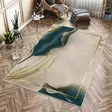 100% Velvet Multicolor Matto 180x280 cm - Antibakteerinen, Konepestävä, Liukumaton, 3D Digitaalinen Painatus - Suuret ja keskikokoiset matot - 8681875981889 - 3