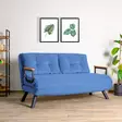 2-istuttava vuodesohva, sininen, 175 cm x 133 cm, kestävä, mukava - Vuodesohvat - 8683342998789 - 2