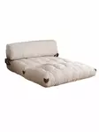 2-istuttava vuodesohva, valkoinen, Leveys 120 cm, mukava, monikäyttöinen - Vuodesohvat - 8684282400219 - 8