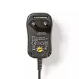 AC Yleisvirtalähde | 12 W | 3 / 4.5 / 5 / 6 / 7.5 / 9 / 12 V DC | 1.80 m | 2.0 A | 6 plug(s) | Musta - Yleisvirtalähteet ja adapterit - 5412810267149 - 20