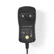 AC Yleisvirtalähde | 18 W | 3 / 4.5 / 5 / 6 / 7.5 / 9 / 12 V DC | 1.10 m | 1.5 A | 8 plug(s) | Musta - Yleisvirtalähteet ja adapterit - 5412810327959 - 35