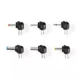 AC Yleisvirtalähde | 18 W | 3 / 4.5 / 5 / 6 / 7.5 / 9 / 12 V DC | 1.10 m | 1.5 A | 8 plug(s) | Musta - Yleisvirtalähteet ja adapterit - 5412810327959 - 45