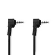 AV-kaapeli | 3.5 mm uros | 3.5 mm uros | Niklattu | 2.00 m | Pyöreä | PVC | Musta - - 19-19-5412810426539 - 1