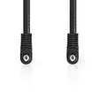 AV-kaapeli | 3.5 mm uros | 3.5 mm uros | Niklattu | 2.00 m | Pyöreä | PVC | Musta - - 19-19-5412810426539 - 10