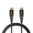 Aktiivinen Optinen High Speed HDMI-kaapeli, jossa Ethernet | HDMI liitin | HDMI liitin | 4K@60Hz | 18 Gbps | 20.0 m | Pyöreä | PVC | Musta | Pakkaus - HDMI-kaapelit - 5412810318179 - 31