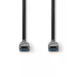 Aktiivinen Optinen High Speed HDMI-kaapeli, jossa Ethernet | HDMI liitin | HDMI liitin | 4K@60Hz | 18 Gbps | 20.0 m | Pyöreä | PVC | Musta | Pakkaus - HDMI-kaapelit - 5412810318179 - 10