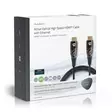 Aktiivinen Optinen High Speed HDMI-kaapeli, jossa Ethernet | HDMI liitin | HDMI liitin | 4K@60Hz | 18 Gbps | 20.0 m | Pyöreä | PVC | Musta | Pakkaus - HDMI-kaapelit - 5412810318179 - 69