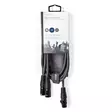 Balansoitu Audiojohto | 2x XLR 3-Pin uros | XLR 3-Pin naaras | Niklattu | 1.50 m | Pyöreä | PVC | Tummanharmaa | Pahvikotelo - Audiokaapelit - 5412810295609 - 66
