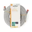 CAT6 Verkkokaapeli | RJ45 uros | RJ45 uros | S/FTP | 15.0 m | Pyöreä | LSZH | Harmaa | Label - Tietokone ja verkko - 5412810423569 - 66