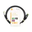 CAT7 verkkokaapeli | S/FTP | RJ45 uros | RJ45 uros | 1.00 m | Snagless | Pyöreä | LSZH | Musta | Label - Tietokone ja verkko - 5412810424269 - 66