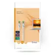 CAT7 verkkokaapeli | S/FTP | RJ45 uros | RJ45 uros | 3.00 m | Snagless | Pyöreä | LSZH | Valkoinen | Laatikko - Tietokone ja verkko - 5412810349159 - 66