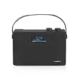 DAB+ Radio | Pöytämalli | DAB+ / FM | 2.8 " | Mustavalkoinen näyttö | Paristokäyttöinen / Verkkovirtakäyttöinen | Digitaalinen | 15 W | Bluetooth | Kuulokkeiden lähtöliitäntä | Kantokahva | Musta - Radiot ja MP3/4-soittimet - 5412810272679 - 1