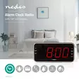 Digitaalinen Kelloradio | LED | 1x 3.5 mm Audio Input | Ajan heijastus | AM / FM | Torkkutoiminto | Uniajastus | Hälytysten lukumäärä: 2 | Musta - Kellot - 5412810274109 - 5