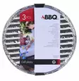 Grillialusta pyorea 3 kpl - Grillaustarvikkeet - 8719202360899 - 2