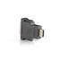 HDMI -sovitin | HDMI liitin | DVI-D 24+1-Pin Naaras | Kullattu | Suora | ABS-Muovi | Antrasiitti | 1 kpl | Laatikko - Videoliittimet ja plugit - 5412810265459 - 2