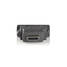 HDMI -sovitin | HDMI liitin | DVI-D 24+1-Pin Naaras | Kullattu | Suora | ABS-Muovi | Antrasiitti | 1 kpl | Laatikko - Videoliittimet ja plugit - 5412810265459 - 6