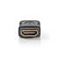 HDMI -sovitin | HDMI Ulostulo | HDMI Ulostulo | Kullattu | Suora | Muovi | Musta | 1 kpl | Laatikko - Videoliittimet ja plugit - 5412810289929 - 5