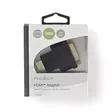 HDMI -sovitin | HDMI liitin | DVI-D 24+1-Pin Naaras | Kullattu | Suora | ABS-Muovi | Antrasiitti | 1 kpl | Laatikko - Videoliittimet ja plugit - 5412810265459 - 66