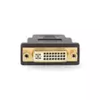 HDMI -sovitin | HDMI liitin | DVI-D 24+1-Pin Naaras | Kullattu | Suora | ABS-Muovi | Antrasiitti | 1 kpl | Laatikko - Videoliittimet ja plugit - 5412810265459 - 20