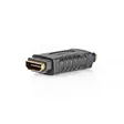 HDMI -sovitin | HDMI Ulostulo | HDMI Ulostulo | Kullattu | Suora | Muovi | Musta | 1 kpl | Laatikko - Videoliittimet ja plugit - 5412810289929 - 1