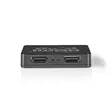 HDMI Jakaja | 2-Porttinen port(s) | 2x HDMI Output | 4K@30Hz | 2.25 Gbps | ABS-Muovi / PVC | Musta - Videokytkimet ja jakajat - 5412810304929 - 20