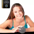 S=C3=A4hk=C3=B6inen hierontapallo harmaa Livia fiiliskuva=20 - Lihasrentouttajat ja hieronta - 6438151018409 - 4