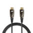 Aktiivinen Optinen High Speed HDMI-kaapeli, jossa Ethernet | HDMI liitin | HDMI liitin | 4K@60Hz | 18 Gbps | 20.0 m | Pyöreä | PVC | Musta | Pakkaus - HDMI-kaapelit - 5412810318179 - 2