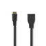 High Speed HDMI Kaapeli Ethernet | HDMI Mini | HDMI Ulostulo | 4K@30Hz | 10.2 Gbps | 0.20 m | Pyöreä | PVC | Musta | Kirjekuori - HDMI-kaapelit - 5412810269709 - 3