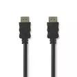 High Speed HDMI Kaapeli Ethernet | HDMI liitin | HDMI liitin | 4K@30Hz | ARC | 10.2 Gbps | 10.0 m | Pyöreä | PVC | Musta | Laatikko - HDMI-kaapelit - 5412810289769 - 1