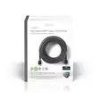 High Speed HDMI Kaapeli Ethernet | HDMI liitin | HDMI liitin | 4K@30Hz | ARC | 10.2 Gbps | 20.0 m | Pyöreä | PVC | Antrasiitti | Laatikko - HDMI-kaapelit - 5412810264469 - 66