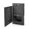 High Speed HDMI Kaapeli Ethernet | HDMI liitin | HDMI liitin | 4K@60Hz | ARC | 18 Gbps | 2.00 m | Pyöreä | Puuvilla | Gun Metal Harmaa | Laatikko kannella ja ikkunalla - HDMI-kaapelit - 5412810318889 - 68