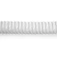 Ilmanpoistoputki PVC | 100 mm | 1.50 m | Sopii laitteeseen: Ilmanvaihto / Kuivausrummut | Valkoinen - Varaosat - 5412810301539 - 30
