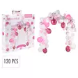 Ilmapallokaari 120kpl pinkki - Ilmapallot ja tarvikkeet - 8720573584739 - 1