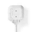 Jatkojohto | Maadoitettu virtaliitin / Tyyppi F (CEE 7/7) | 4-suuntainen | 1.50 m | 3680 W | 16 A | Maadoituksen tyyppi: Sivukontaktit | 230 V AC 50/60 Hz | Pistokannan kulma: 90 ° | H05VV-F 3G1.5mm² | Valkoinen - Jatkojohdot - 5412810323289 - 46