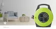 Johtokela | Maadoitettu virtaliitin | 10.0 m | 3000 W | 16 A | Maadoituksen tyyppi: Sivukontaktit | 230 V AC 50/60 Hz | Pistokannan kulma: 90 ° | H05VV-F 3G1.5 mm² | Sulake: Kyllä | Musta / Vihreä - Jatkojohdot - 5412810323319 - 90