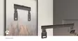 Kiinteä TV-Seinäteline | 43 - 100 " | Maksimi tuettu näytön paino: 75 kg | Minimi etäisyys seinästä: 9.50 mm | Teräs | Musta - TV telineet - 5412810450459 - 90