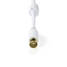 Koaksiaalikaapeli | IEC (Coax) Uros | IEC (Coax) Naaras | Kullattu | 100 dB | 75 Ohm | Tuplasuojattu | 5.00 m | Pyöreä | PVC | Valkoinen | Laatikko - Antennikaapelit - 5412810265299 - 2