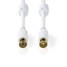 Koaksiaalikaapeli | IEC (Coax) Uros | IEC (Coax) Naaras | Kullattu | 100 dB | 75 Ohm | Tuplasuojattu | 5.00 m | Pyöreä | PVC | Valkoinen | Laatikko - Antennikaapelit - 5412810265299 - 5