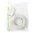 Koaksiaalikaapeli | IEC (Coax) Uros | IEC (Coax) Naaras | Niklattu | 90 dB | 75 Ohm | Tuplasuojattu | 20.0 m | Pyöreä | PVC | Valkoinen | Kirjekuori - Antennikaapelit - 5412810281909 - 4