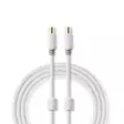 Koaksiaalikaapeli | IEC (Coax) Uros | IEC (Coax) Naaras | Kullattu | 100 dB | 75 Ohm | Tuplasuojattu | 5.00 m | Pyöreä | PVC | Valkoinen | Laatikko - Antennikaapelit - 5412810265299 - 75