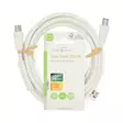 Koaksiaalikaapeli | IEC (Coax) Uros | IEC (Coax) Naaras | Niklattu | 120 dB | 75 Ohm | Nelinkertainen suojaus | 2.00 m | Pyöreä | PVC | Valkoinen | Label - Antennikaapelit - 5412810425839 - 66