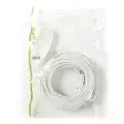 Koaksiaalikaapeli | IEC (Coax) Uros | IEC (Coax) Naaras | Niklattu | 90 dB | 75 Ohm | Tuplasuojattu | 20.0 m | Pyöreä | PVC | Valkoinen | Kirjekuori - Antennikaapelit - 5412810281909 - 66