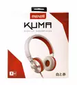 Kuulokkeet Maxell KUMA White-Red - Sankakuulokkeet - 4902580769369 - 2