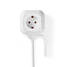 Jatkojohto | Maadoitettu virtaliitin / Tyyppi F (CEE 7/7) | 4-suuntainen | 1.50 m | 3680 W | 16 A | Maadoituksen tyyppi: Sivukontaktit | 230 V AC 50/60 Hz | Pistokannan kulma: 90 ° | H05VV-F 3G1.5mm² | Valkoinen - Jatkojohdot - 5412810323289 - 16