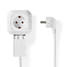Jatkojohto | Maadoitettu virtaliitin / Tyyppi F (CEE 7/7) | 4-suuntainen | 1.50 m | 3680 W | 16 A | Maadoituksen tyyppi: Sivukontaktit | 230 V AC 50/60 Hz | Pistokannan kulma: 90 ° | H05VV-F 3G1.5mm² | Valkoinen - Jatkojohdot - 5412810323289 - 8