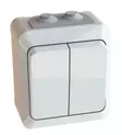 Kytkin 5 kruunu pinta ip44 Etman - Sähköasennustarvikkeet - 6438140961259 - 1