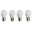 LED pallolamppu E27 806 lm 4 kpl - Lamput ja loisteputket - 6438168101569 - 1