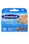 Laastari Salvequick Finger Mix 18 kpl - Ensiapuvälineet - 7310615400229 - 1